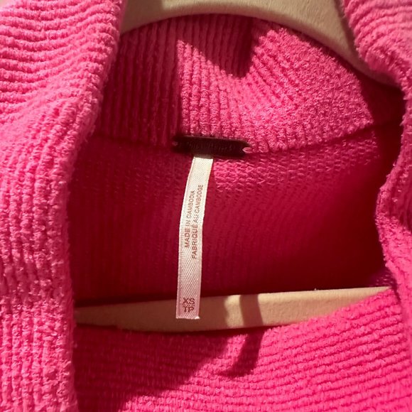 Free People Sweater - Pink - XS/PT - Picture 3 of 5